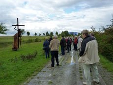 Sankt Crescentius on Tour in der Rhön (Foto: Karl-Franz Thiede)